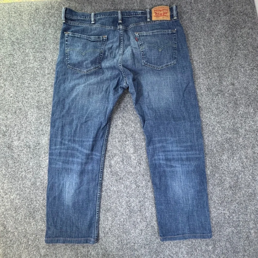 Levis 505 Regular Fit Straight Leg Blue‎ Denim Jeans Mens W40 L30